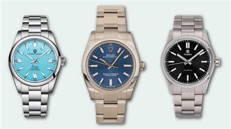 rolex oyster cheap alternative|Rolex Oyster perpetual homages.